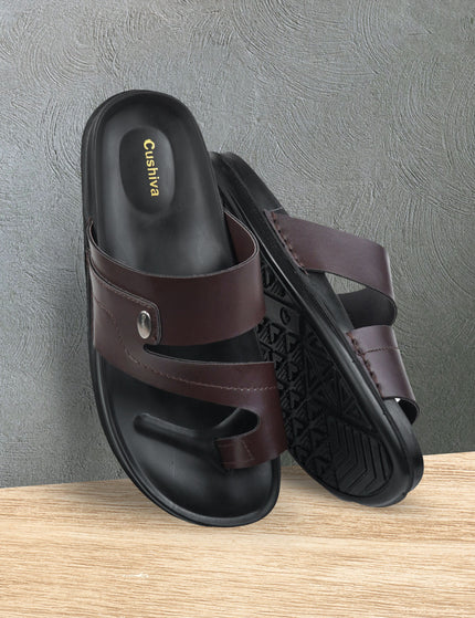 Cushvia Doctor Sole Super Soft Slippers For Men (World Softest) (504brn)slippersCushiva504BRN