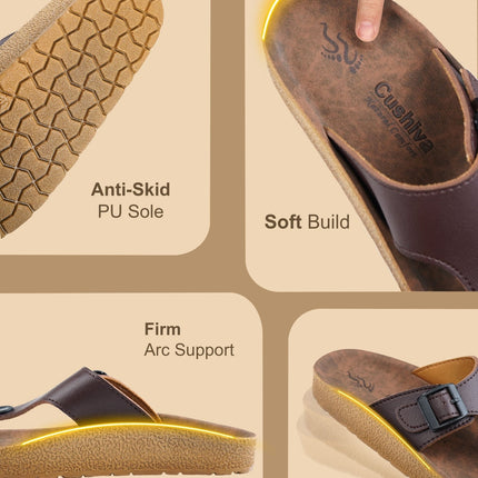 Cushvia Doctor Sole Super Soft Slippers For Men (World Softest)(C27)slippersCushivaC27